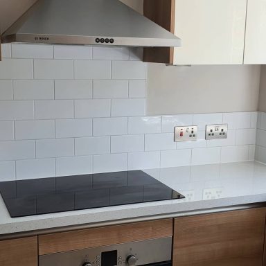 New Worktops & Wall Tiles